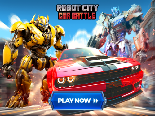 Robot City Car Battle